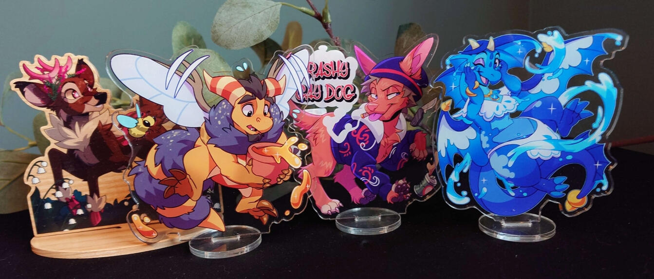 Wooden &amp; Acrylic Standees